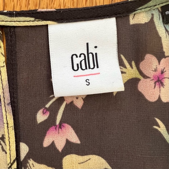 CAbi #3256 Osaka Ruffle Top, Small - Picture 8 of 9